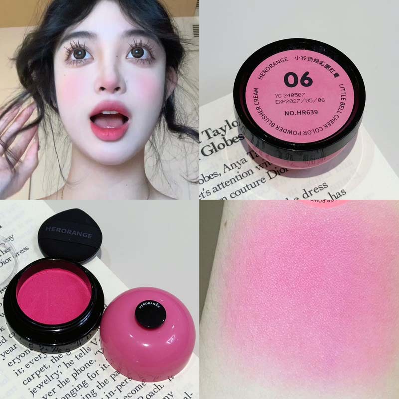 رژگونه پودری طرح زنگ کد 6