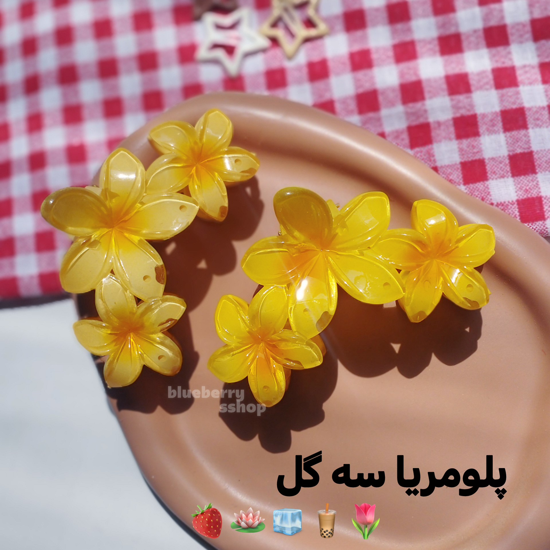 کلیپس پلومریا سه گل