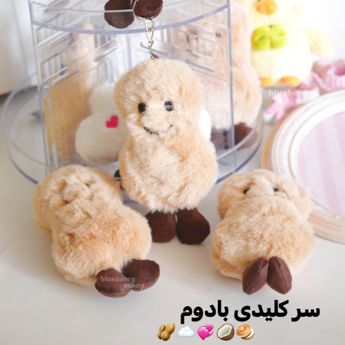 سرکلیدی و آویز بادام زمینی